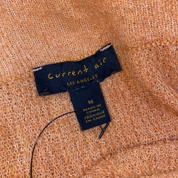 Anthropologie Current air peach color knit sweater maxi skirt size medium - Picture 4 of 7